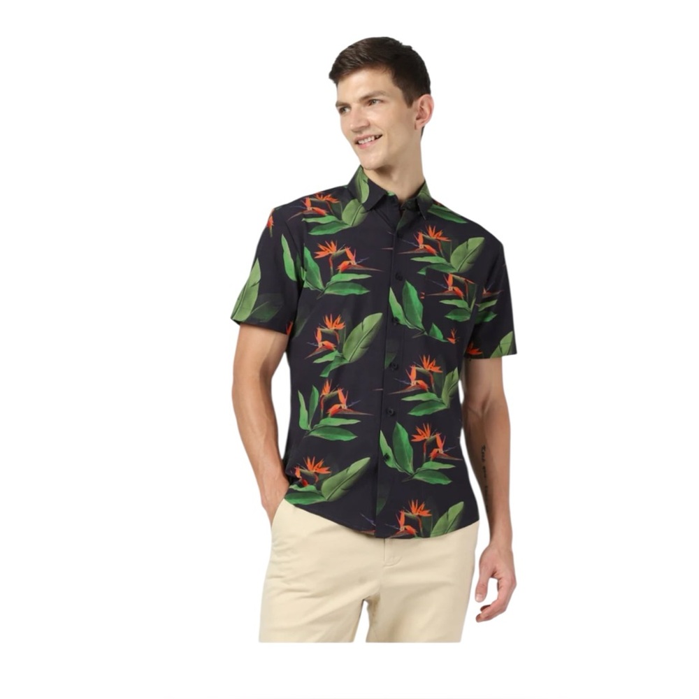 Bearbottom Cabana Tropical Paradise Hawaiian Shirt